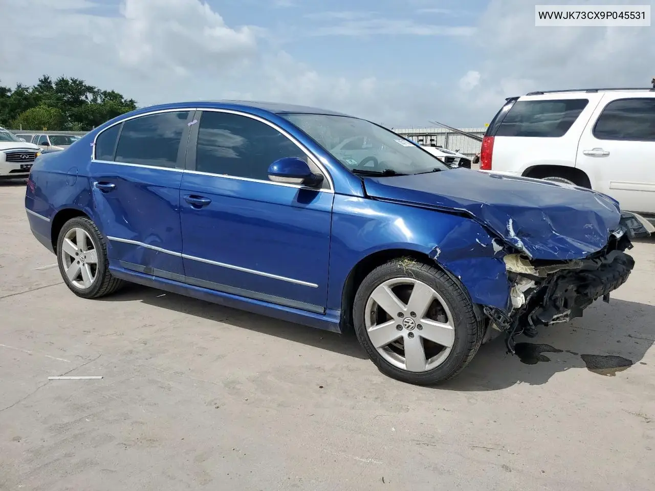 2009 Volkswagen Passat Turbo VIN: WVWJK73CX9P045531 Lot: 60571035