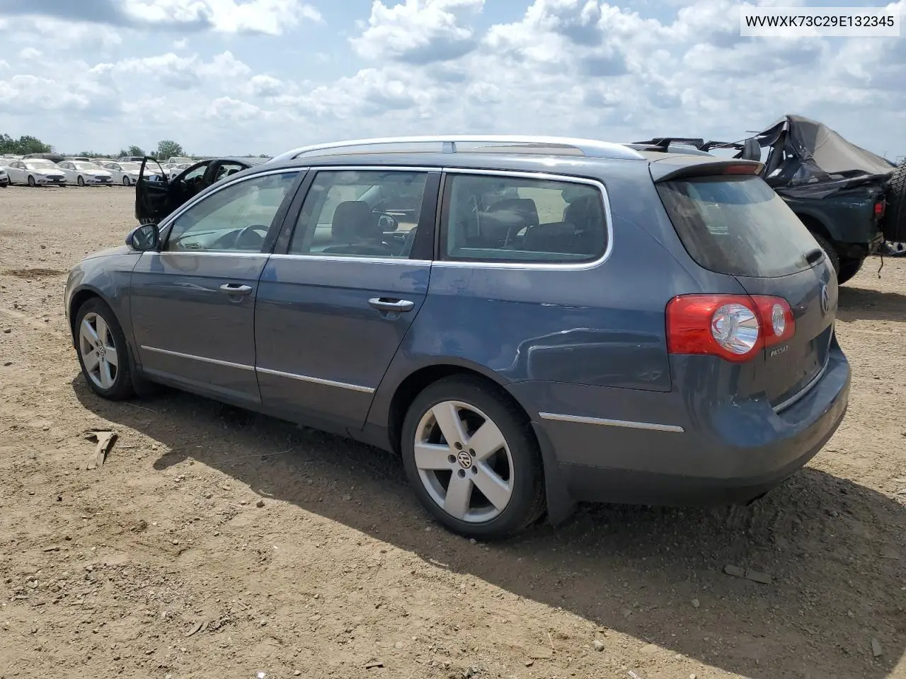 2009 Volkswagen Passat Wagon Turbo VIN: WVWXK73C29E132345 Lot: 61217495