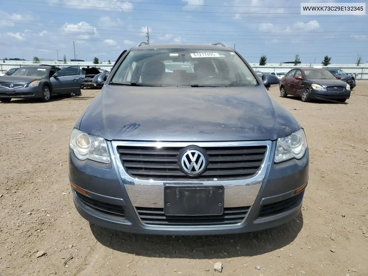 2009 Volkswagen Passat Wagon Turbo VIN: WVWXK73C29E132345 Lot: 61217495