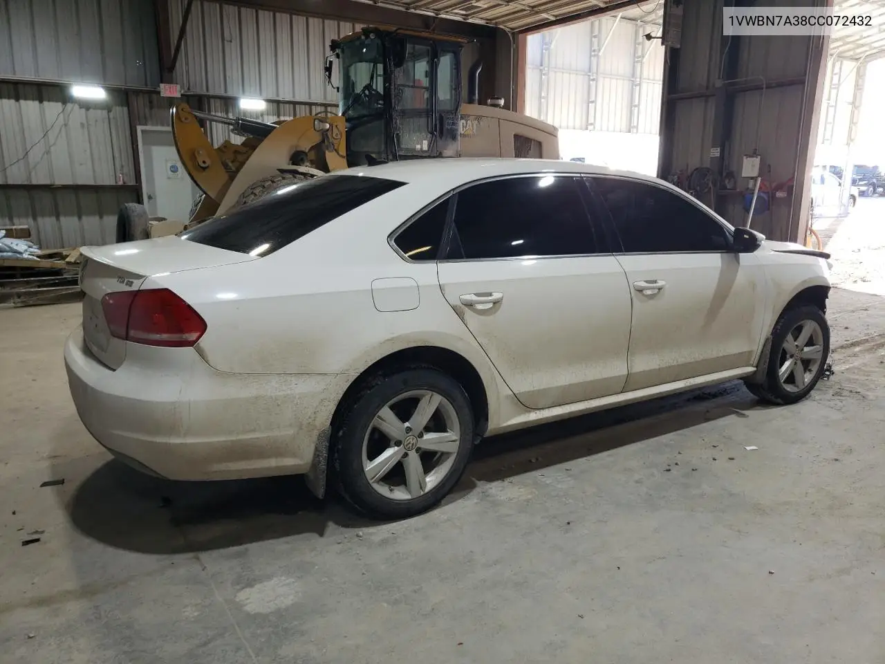 2012 Volkswagen Passat Se VIN: 1VWBN7A38CC072432 Lot: 46682815