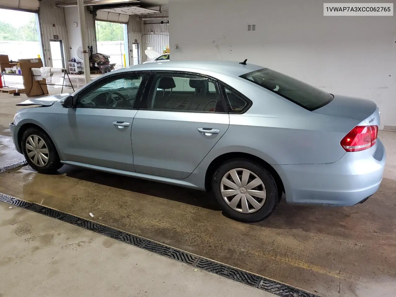 2012 Volkswagen Passat S VIN: 1VWAP7A3XCC062765 Lot: 56480685
