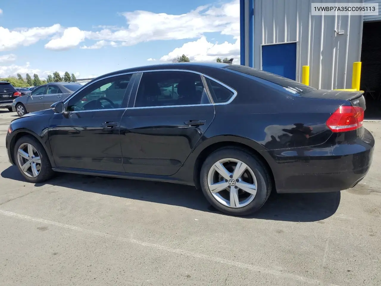 2012 Volkswagen Passat Se VIN: 1VWBP7A35CC095113 Lot: 56704005