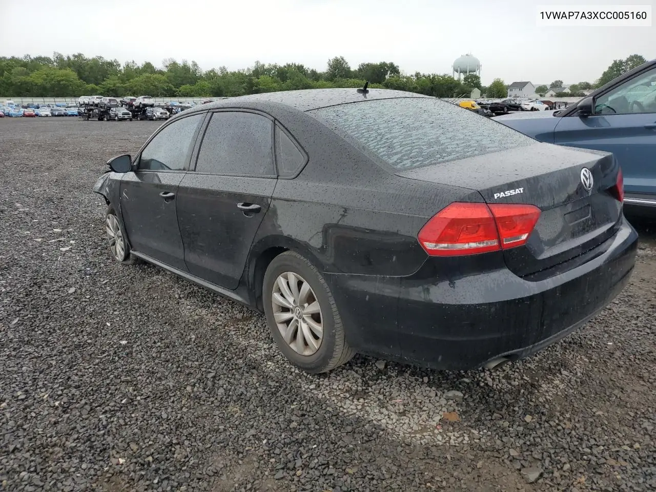 2012 Volkswagen Passat S VIN: 1VWAP7A3XCC005160 Lot: 58520885