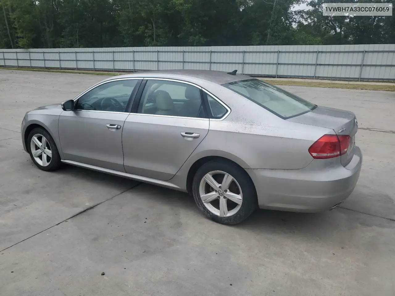 2012 Volkswagen Passat Se VIN: 1VWBH7A33CC076069 Lot: 63147545