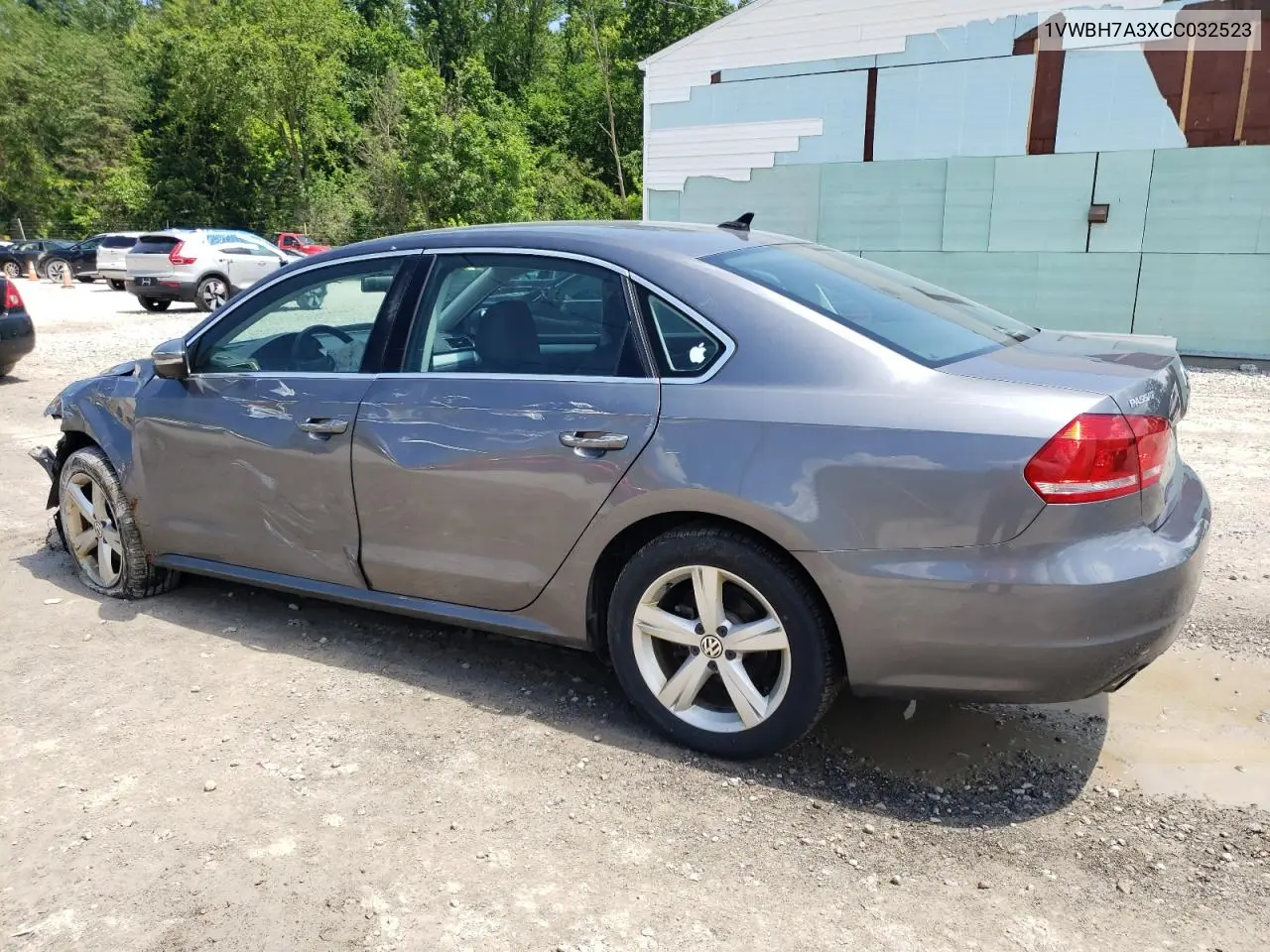 2012 Volkswagen Passat Se VIN: 1VWBH7A3XCC032523 Lot: 63204715
