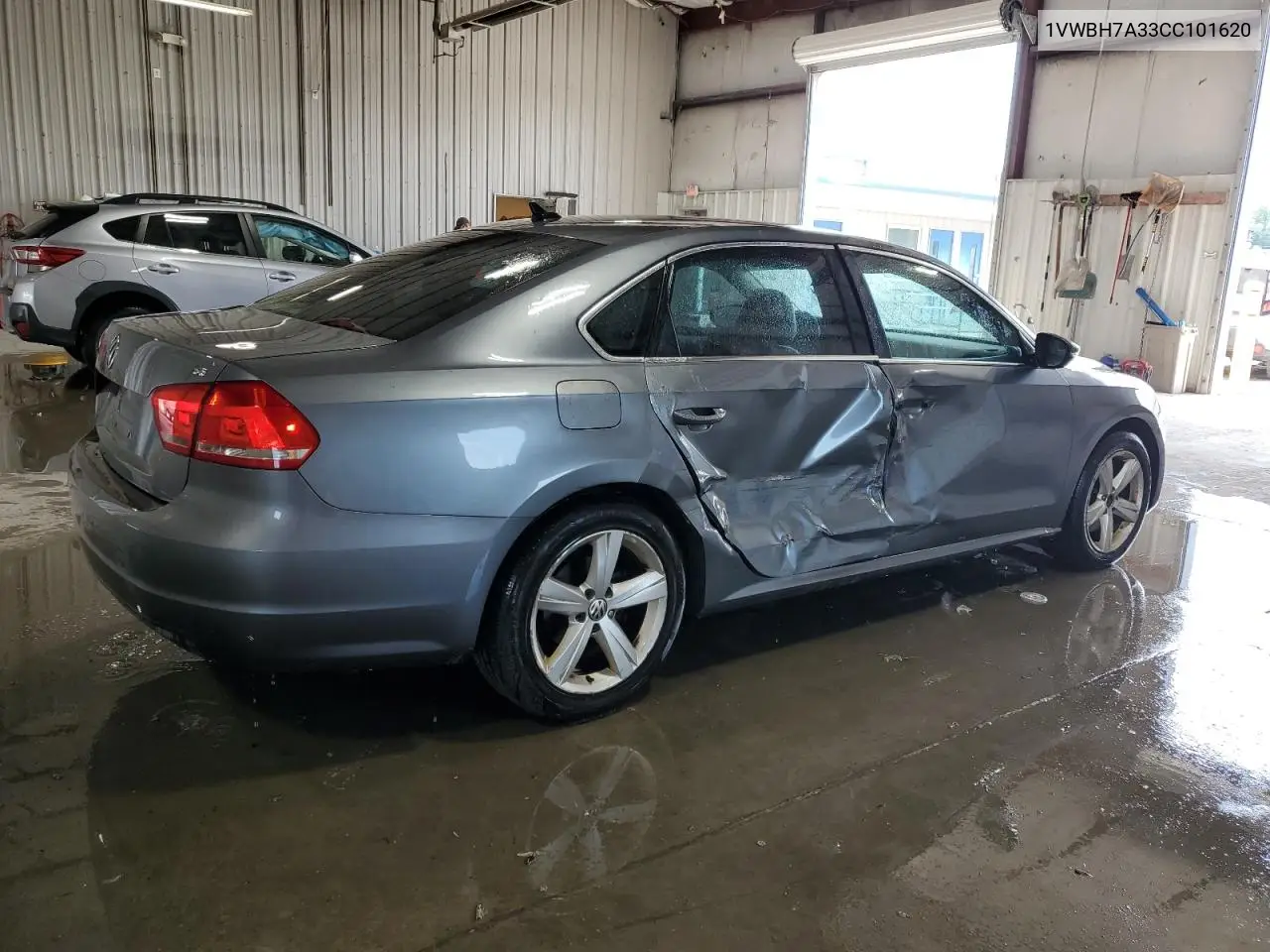 2012 Volkswagen Passat Se VIN: 1VWBH7A33CC101620 Lot: 63377115