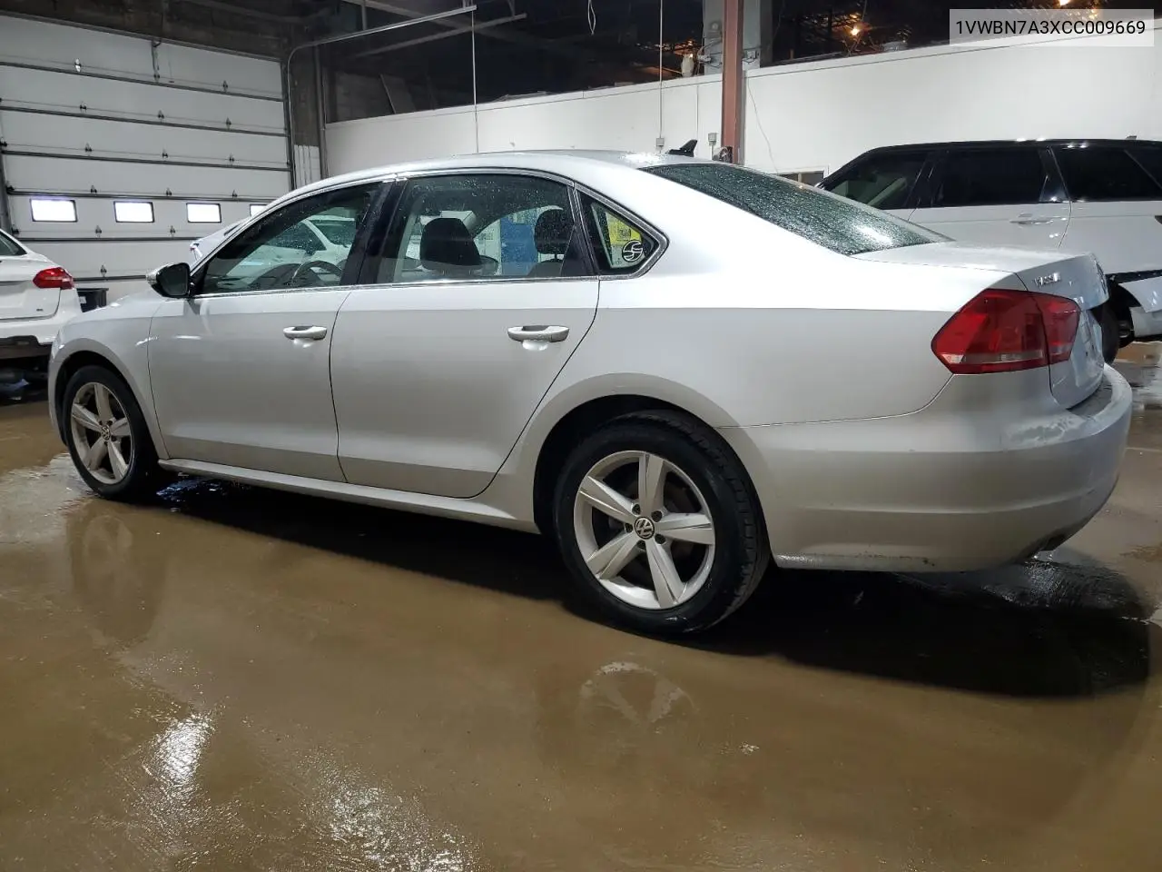 2012 Volkswagen Passat Se VIN: 1VWBN7A3XCC009669 Lot: 63464565