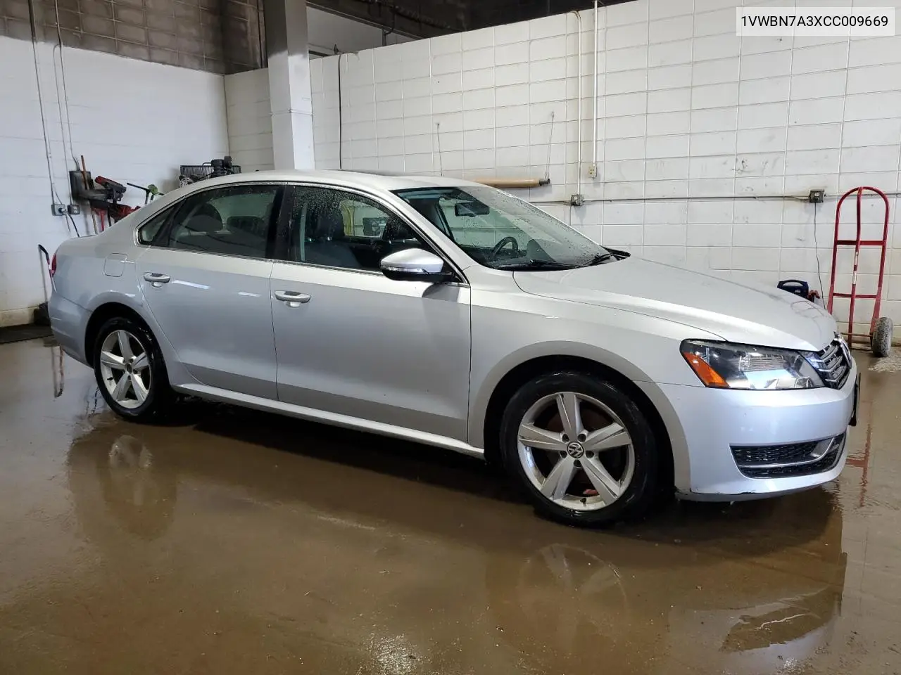 2012 Volkswagen Passat Se VIN: 1VWBN7A3XCC009669 Lot: 63464565