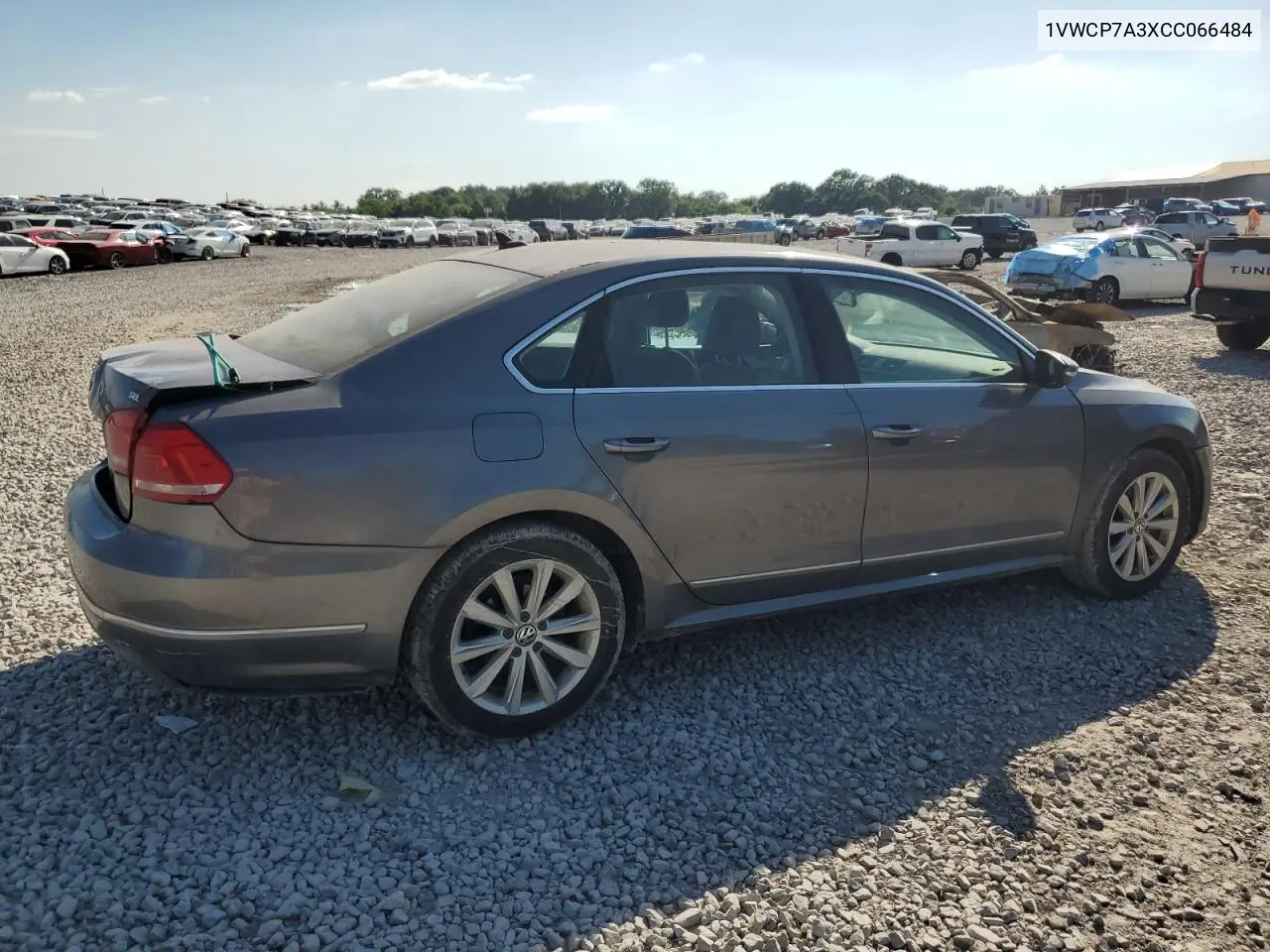 2012 Volkswagen Passat Sel VIN: 1VWCP7A3XCC066484 Lot: 63510795