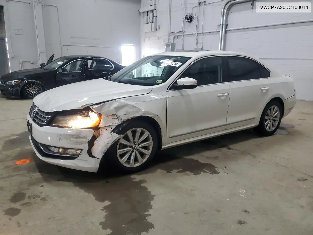2013 Volkswagen Passat Sel VIN: 1VWCP7A30DC100014 Lot: 55271515
