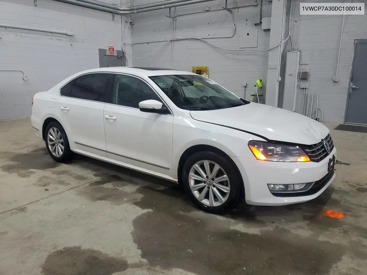 2013 Volkswagen Passat Sel VIN: 1VWCP7A30DC100014 Lot: 55271515