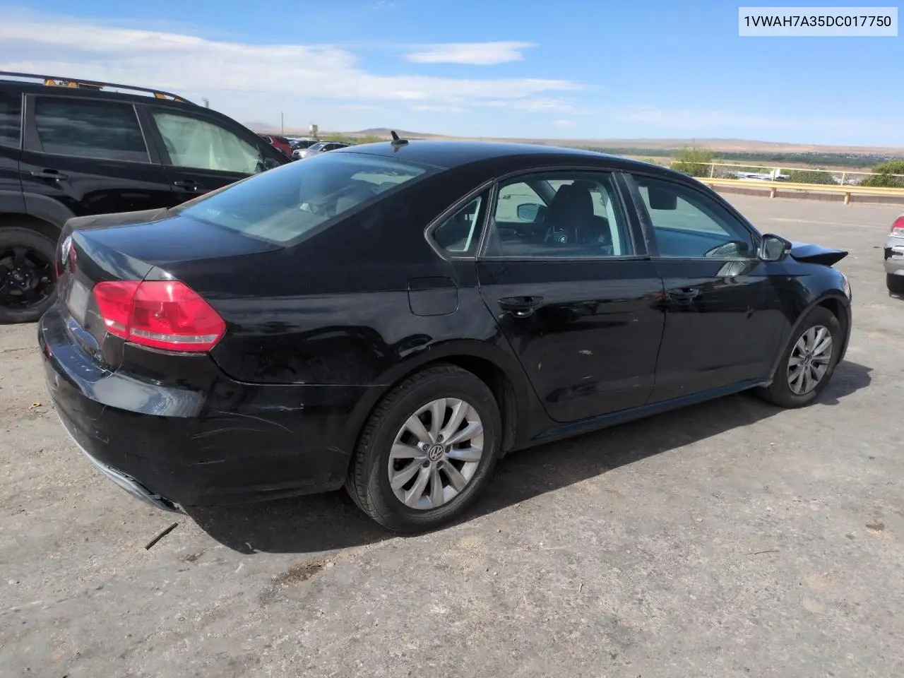 2013 Volkswagen Passat S VIN: 1VWAH7A35DC017750 Lot: 56030745
