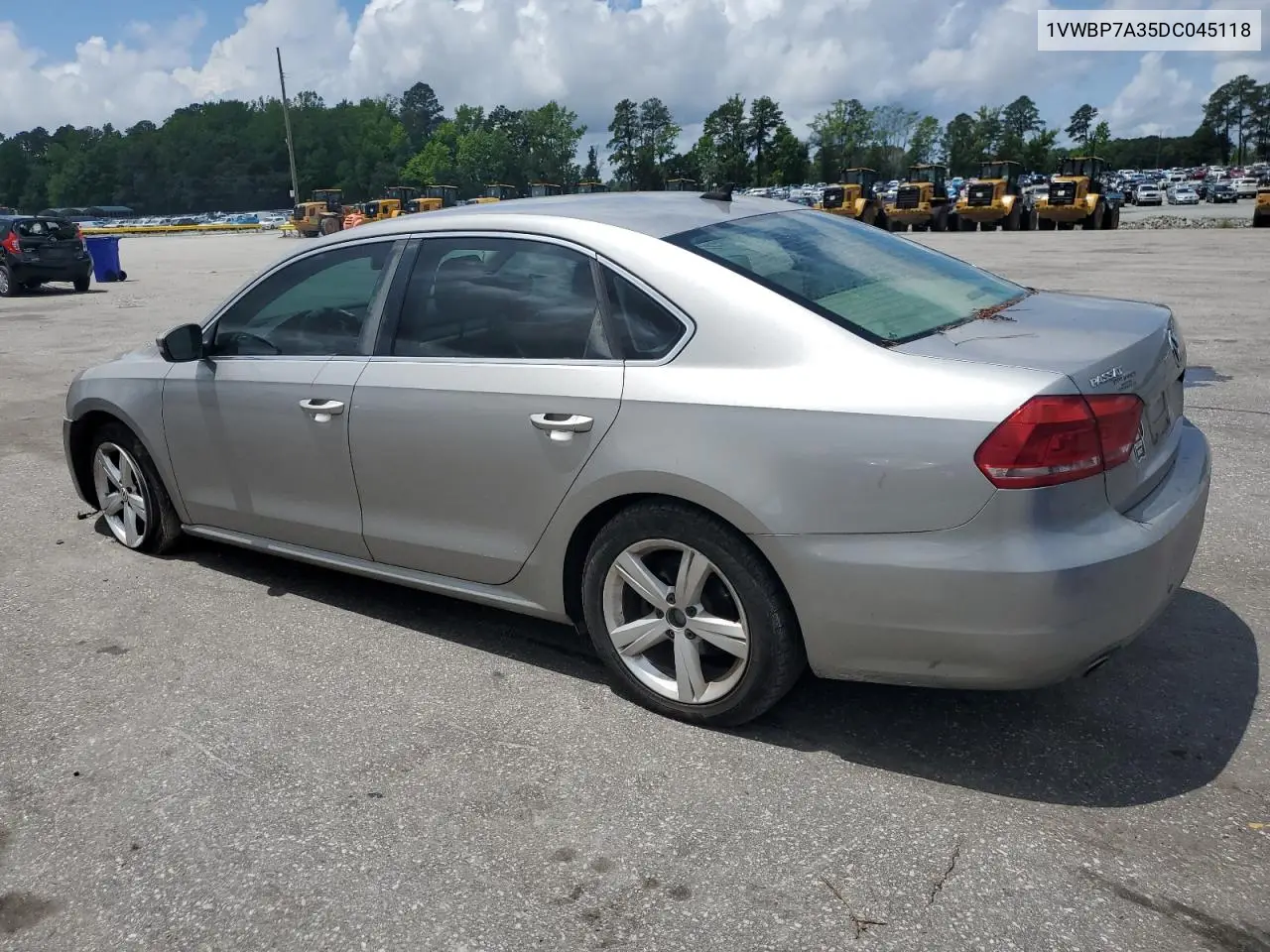 2013 Volkswagen Passat Se VIN: 1VWBP7A35DC045118 Lot: 56420465