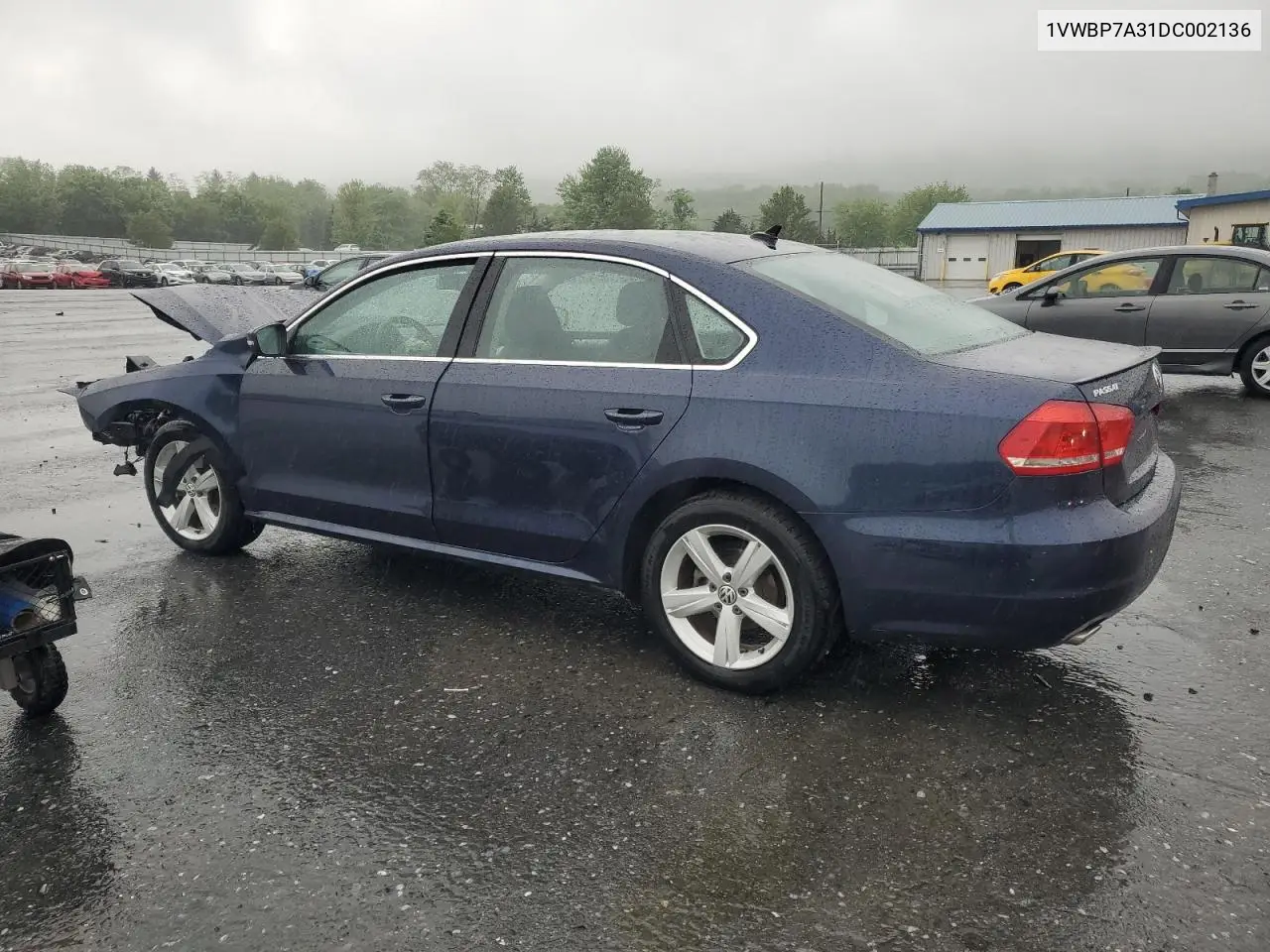 2013 Volkswagen Passat Se VIN: 1VWBP7A31DC002136 Lot: 56889325