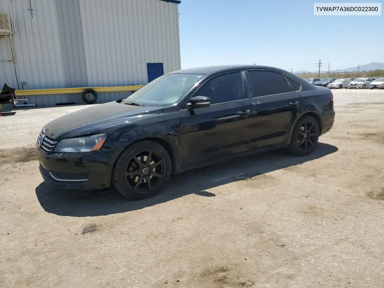 2013 Volkswagen Passat S VIN: 1VWAP7A36DC022300 Lot: 62300265