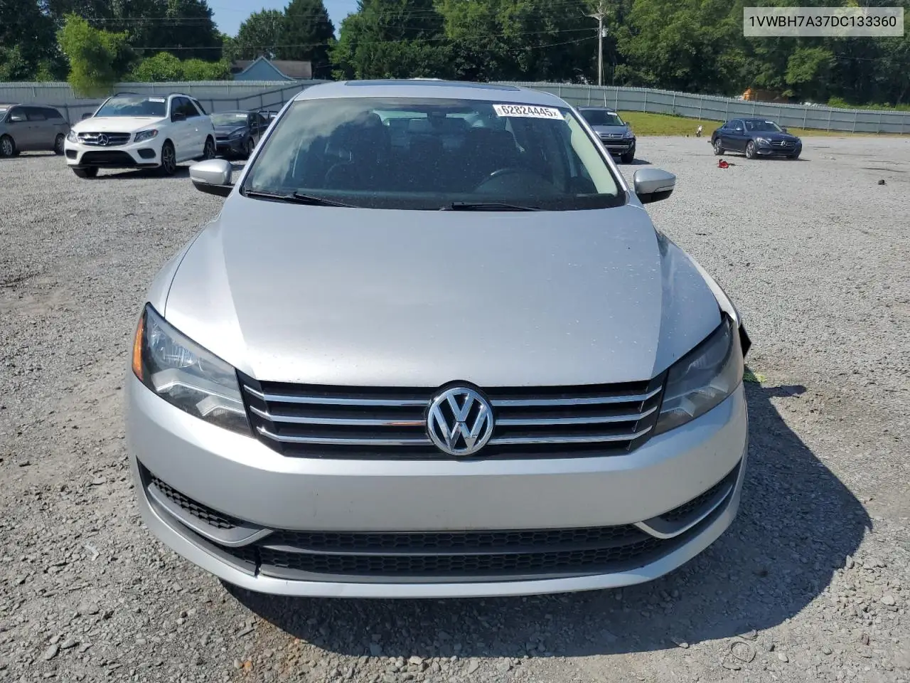 2013 Volkswagen Passat Se VIN: 1VWBH7A37DC133360 Lot: 62824445