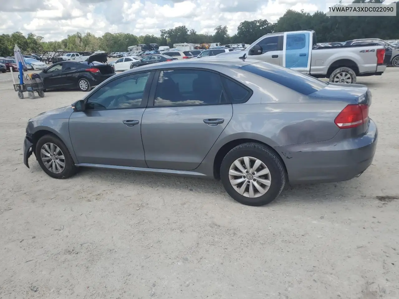 2013 Volkswagen Passat S VIN: 1VWAP7A3XDC022090 Lot: 62870485