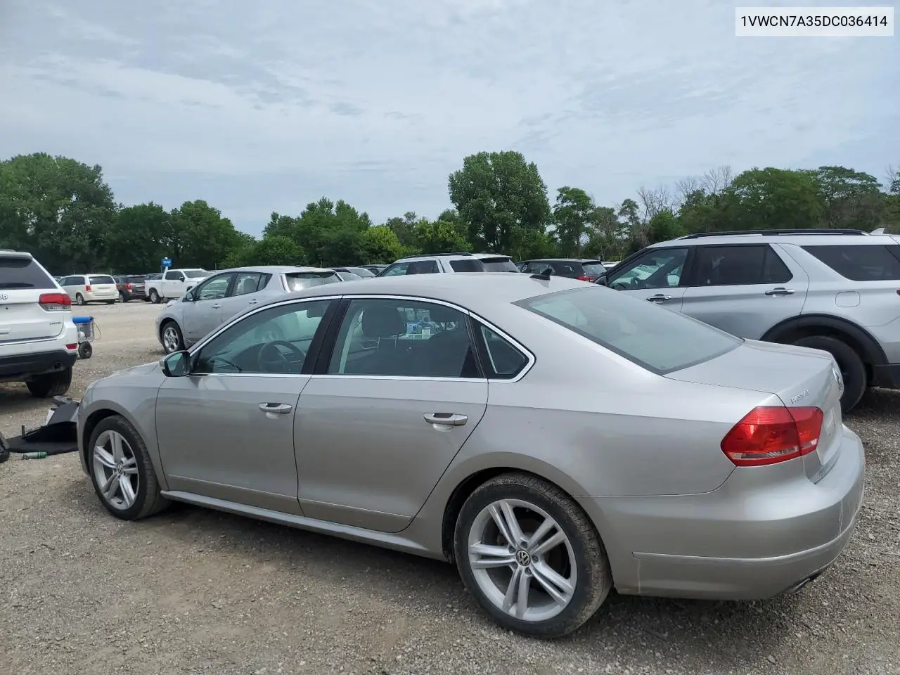 2013 Volkswagen Passat Sel VIN: 1VWCN7A35DC036414 Lot: 63101285