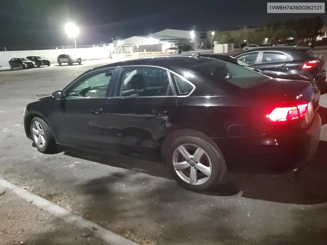 2013 Volkswagen Passat Se VIN: 1VWBH7A36DC062121 Lot: 63151565