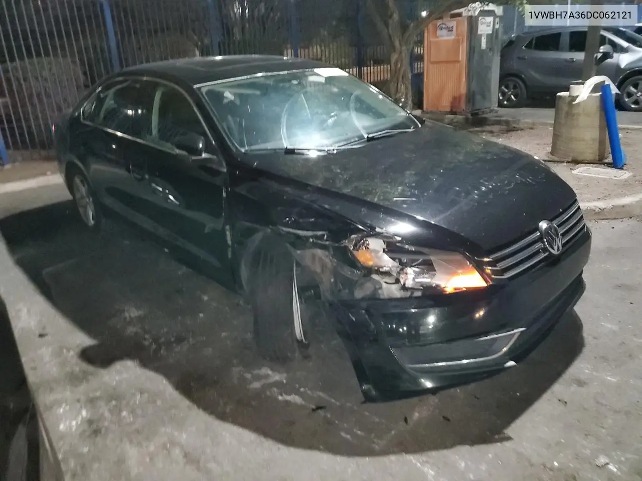 2013 Volkswagen Passat Se VIN: 1VWBH7A36DC062121 Lot: 63151565