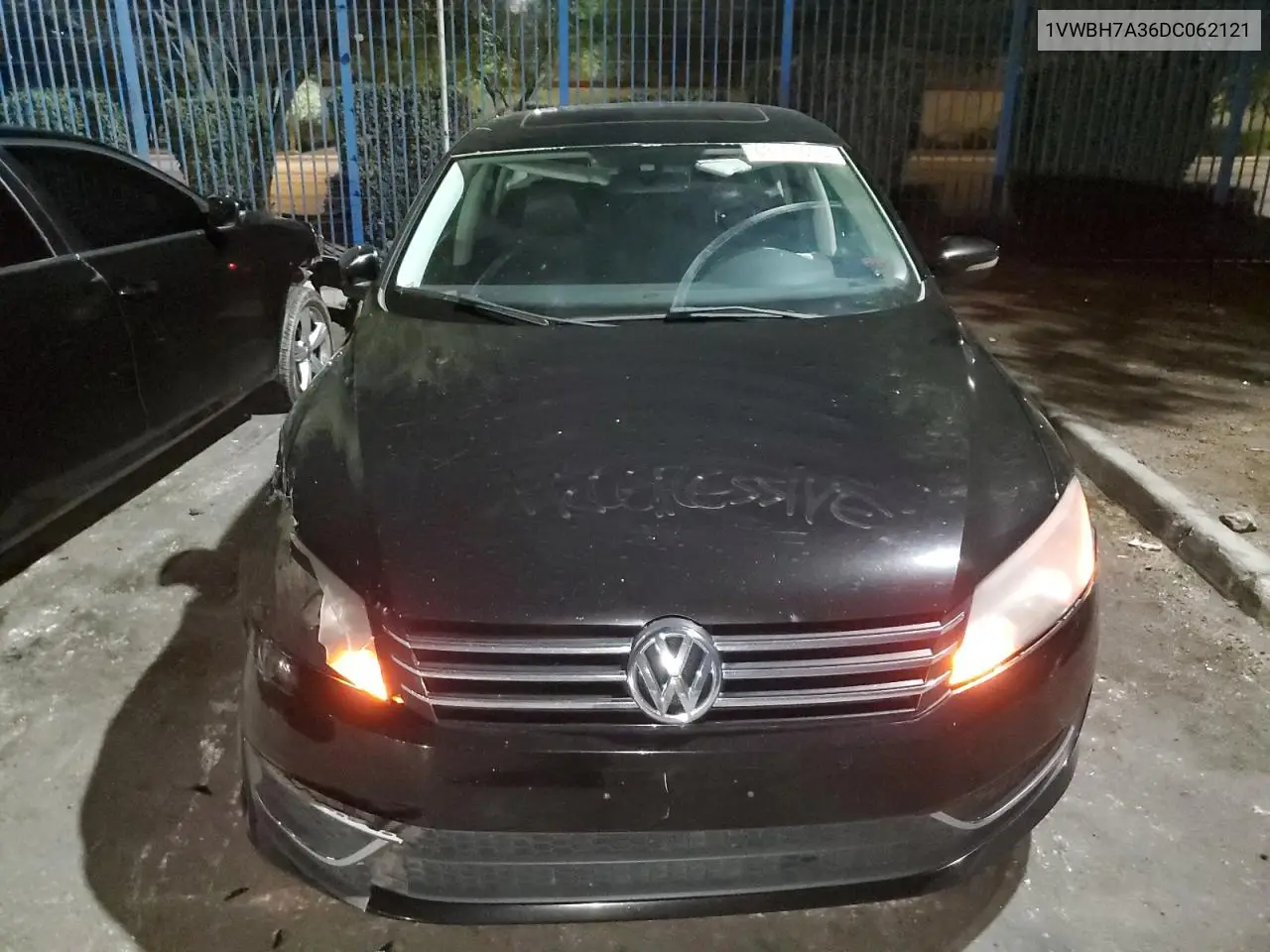 2013 Volkswagen Passat Se VIN: 1VWBH7A36DC062121 Lot: 63151565