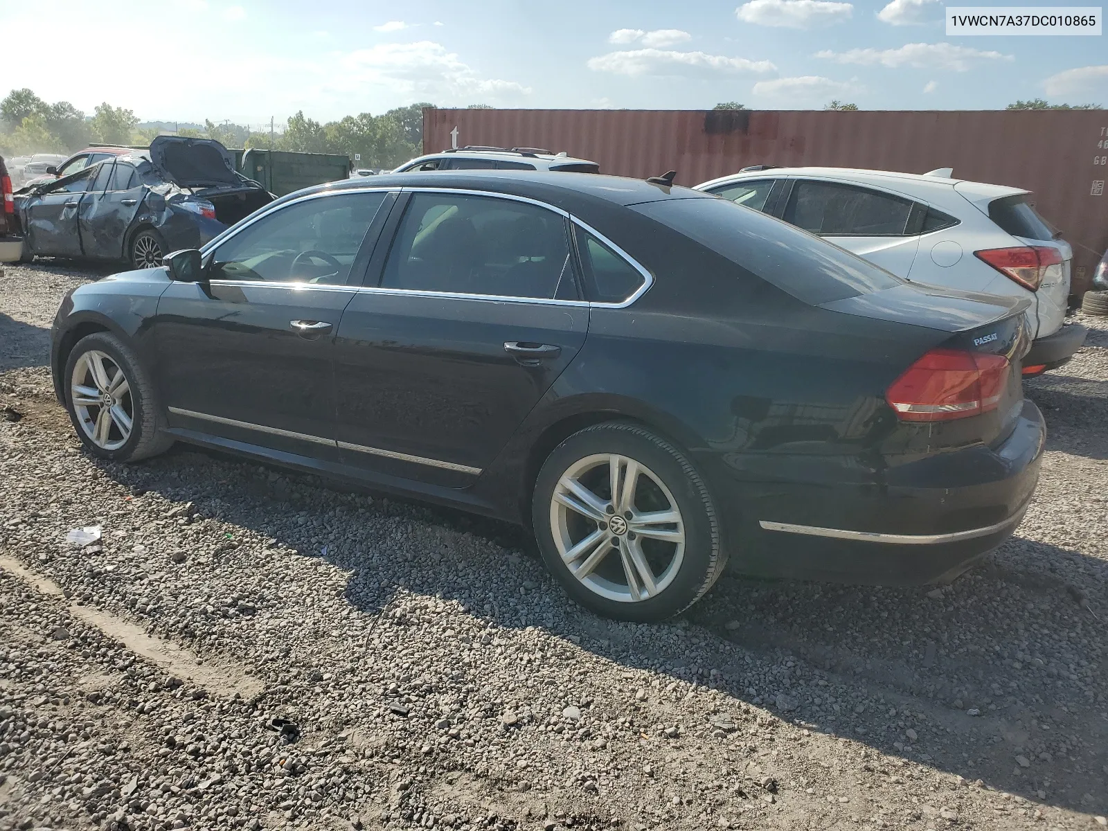 2013 Volkswagen Passat Sel VIN: 1VWCN7A37DC010865 Lot: 68554544