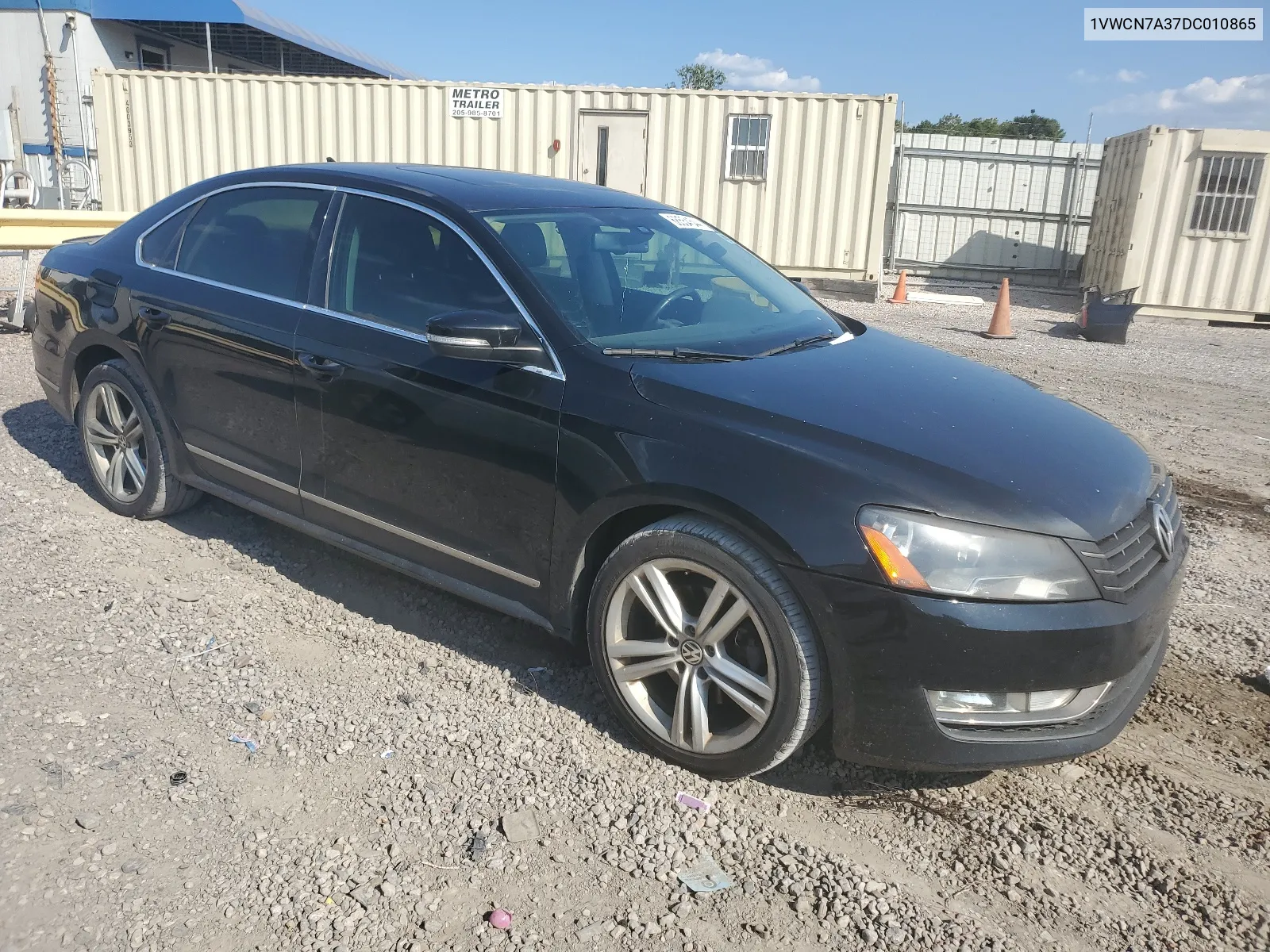2013 Volkswagen Passat Sel VIN: 1VWCN7A37DC010865 Lot: 68554544