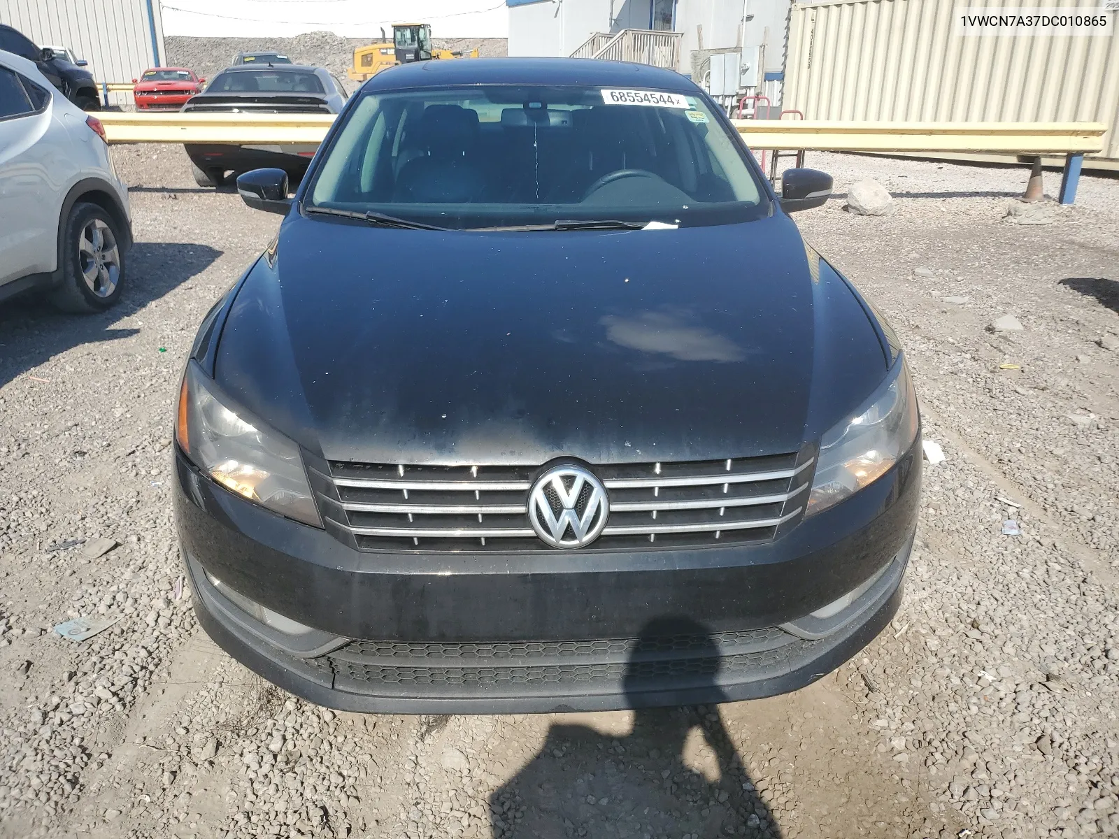 2013 Volkswagen Passat Sel VIN: 1VWCN7A37DC010865 Lot: 68554544