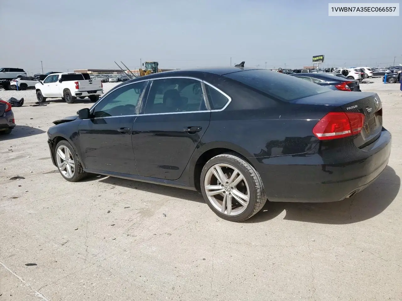 2014 Volkswagen Passat Se VIN: 1VWBN7A35EC066557 Lot: 57065545