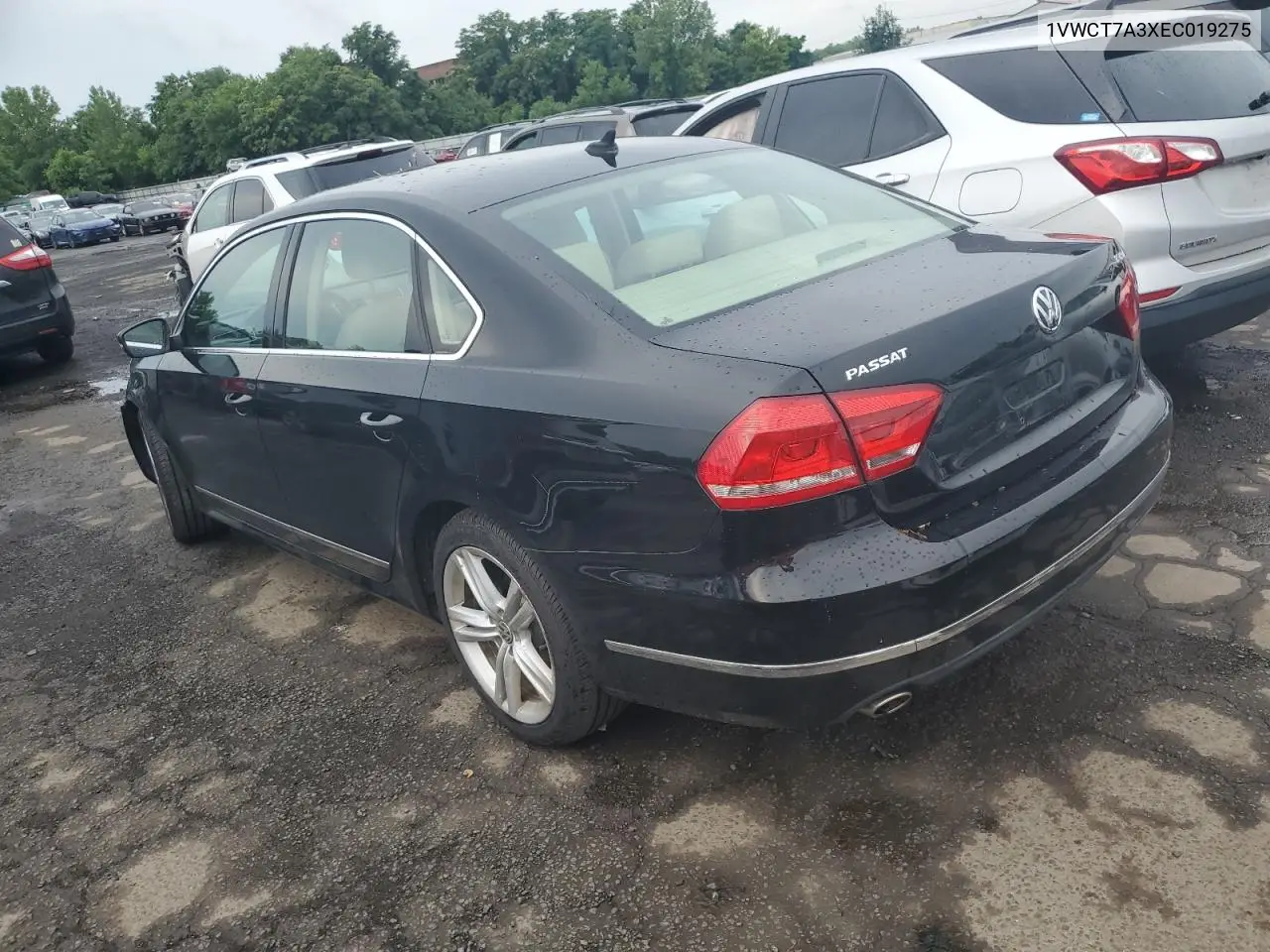 2014 Volkswagen Passat Sel VIN: 1VWCT7A3XEC019275 Lot: 62771025