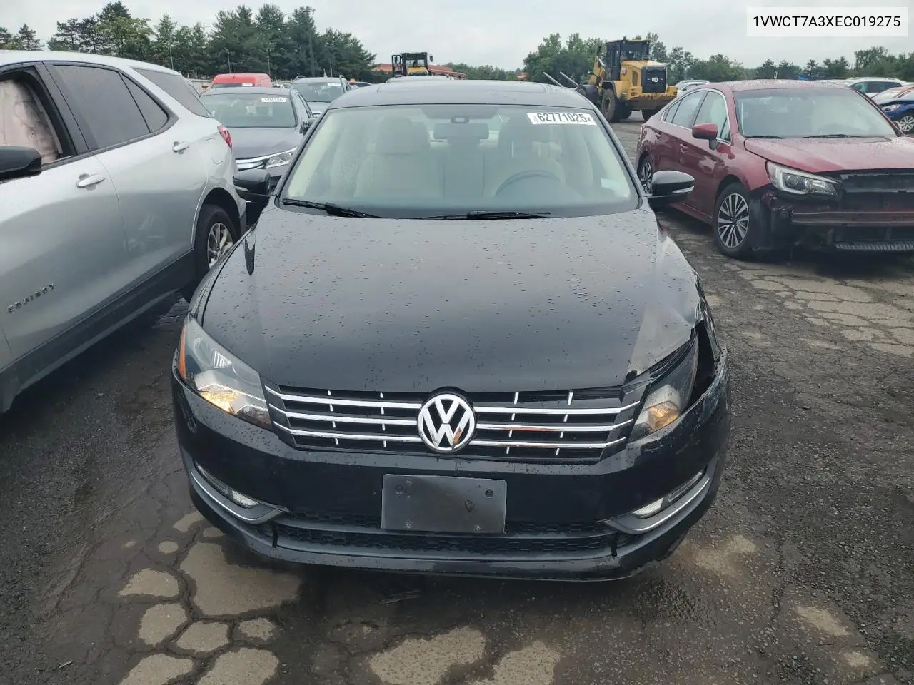 2014 Volkswagen Passat Sel VIN: 1VWCT7A3XEC019275 Lot: 62771025