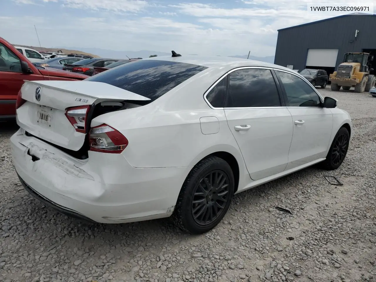 2014 Volkswagen Passat Se VIN: 1VWBT7A33EC096971 Lot: 62943875
