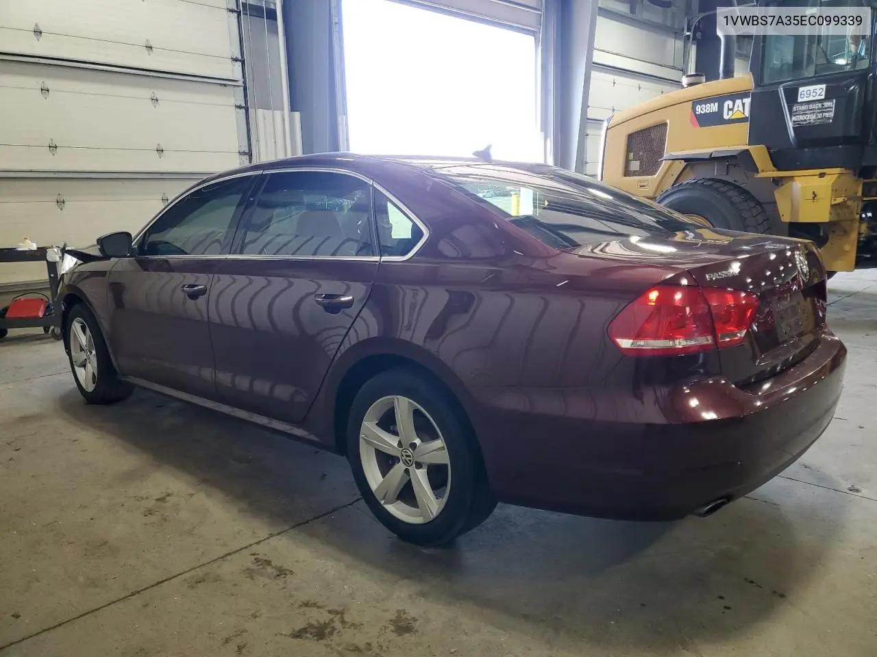2014 Volkswagen Passat Se VIN: 1VWBS7A35EC099339 Lot: 63017075