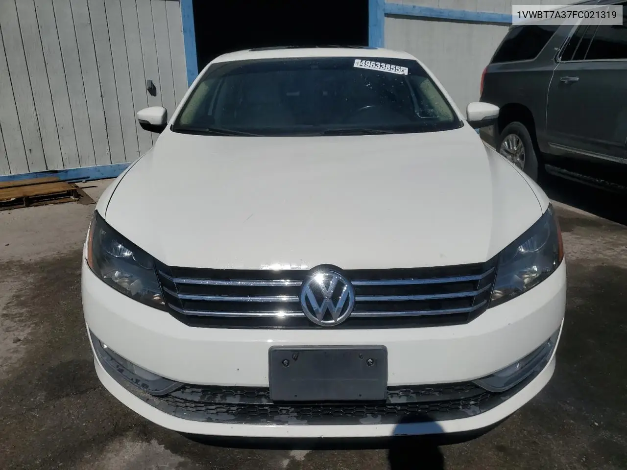 2015 Volkswagen Passat Se VIN: 1VWBT7A37FC021319 Lot: 49633855