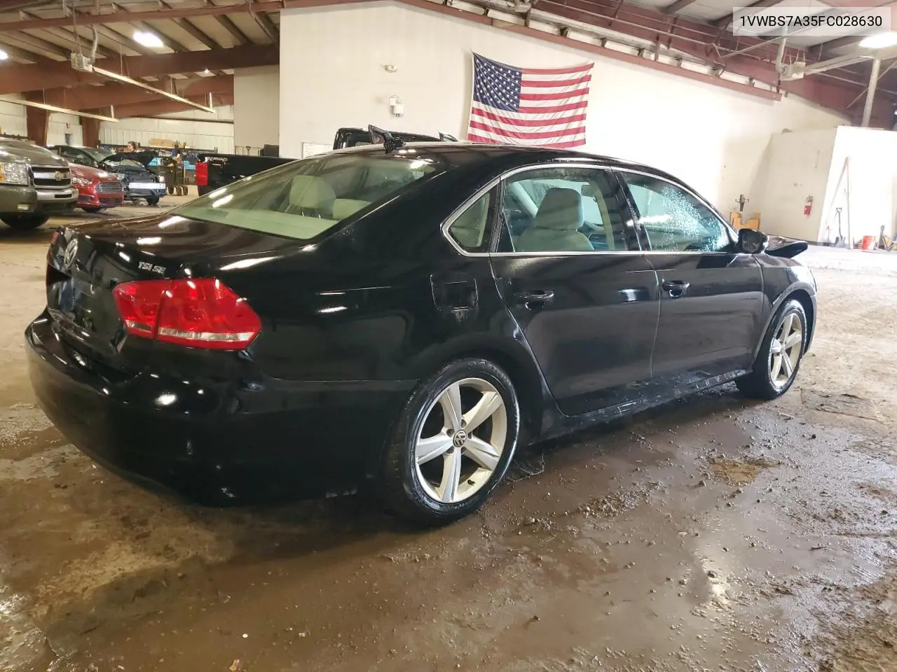 2015 Volkswagen Passat Se VIN: 1VWBS7A35FC028630 Lot: 52699485