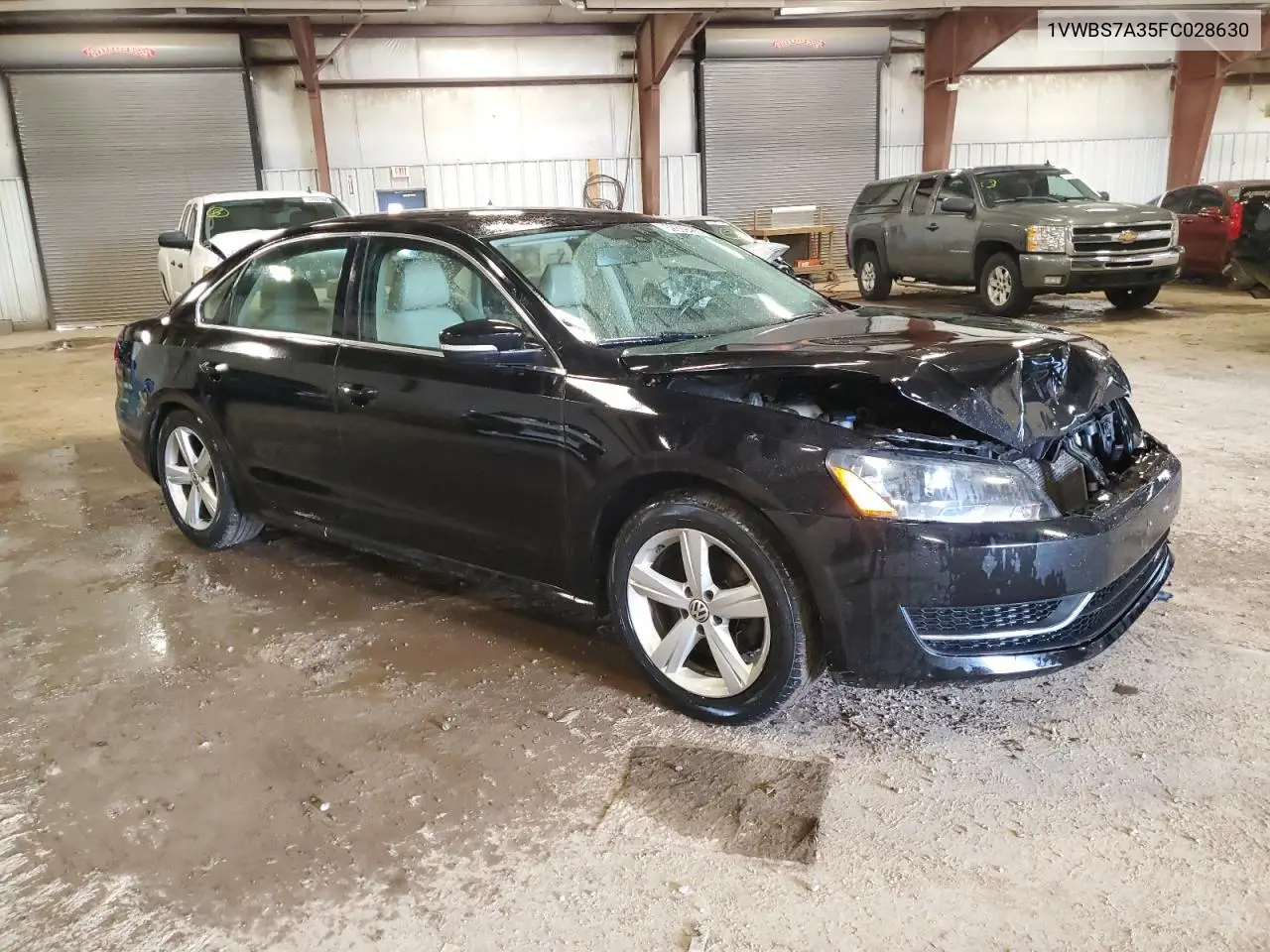 2015 Volkswagen Passat Se VIN: 1VWBS7A35FC028630 Lot: 52699485