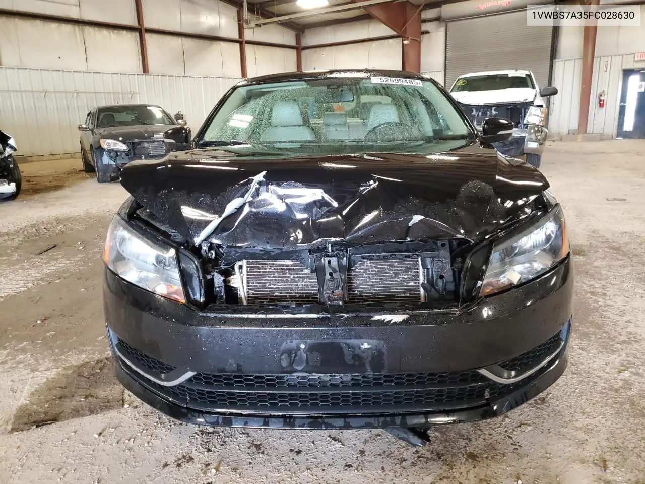 2015 Volkswagen Passat Se VIN: 1VWBS7A35FC028630 Lot: 52699485