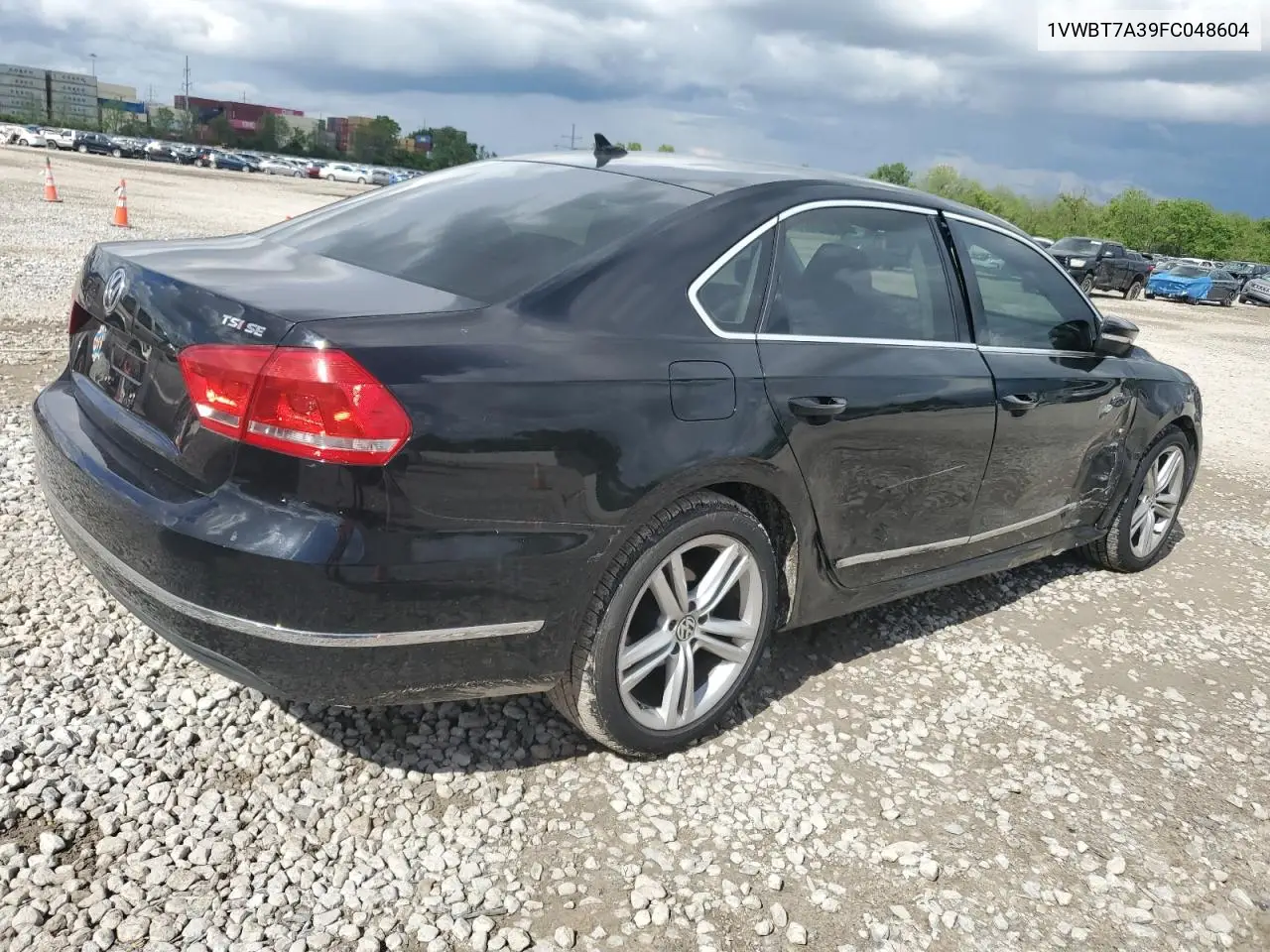 2015 Volkswagen Passat Se VIN: 1VWBT7A39FC048604 Lot: 56147785
