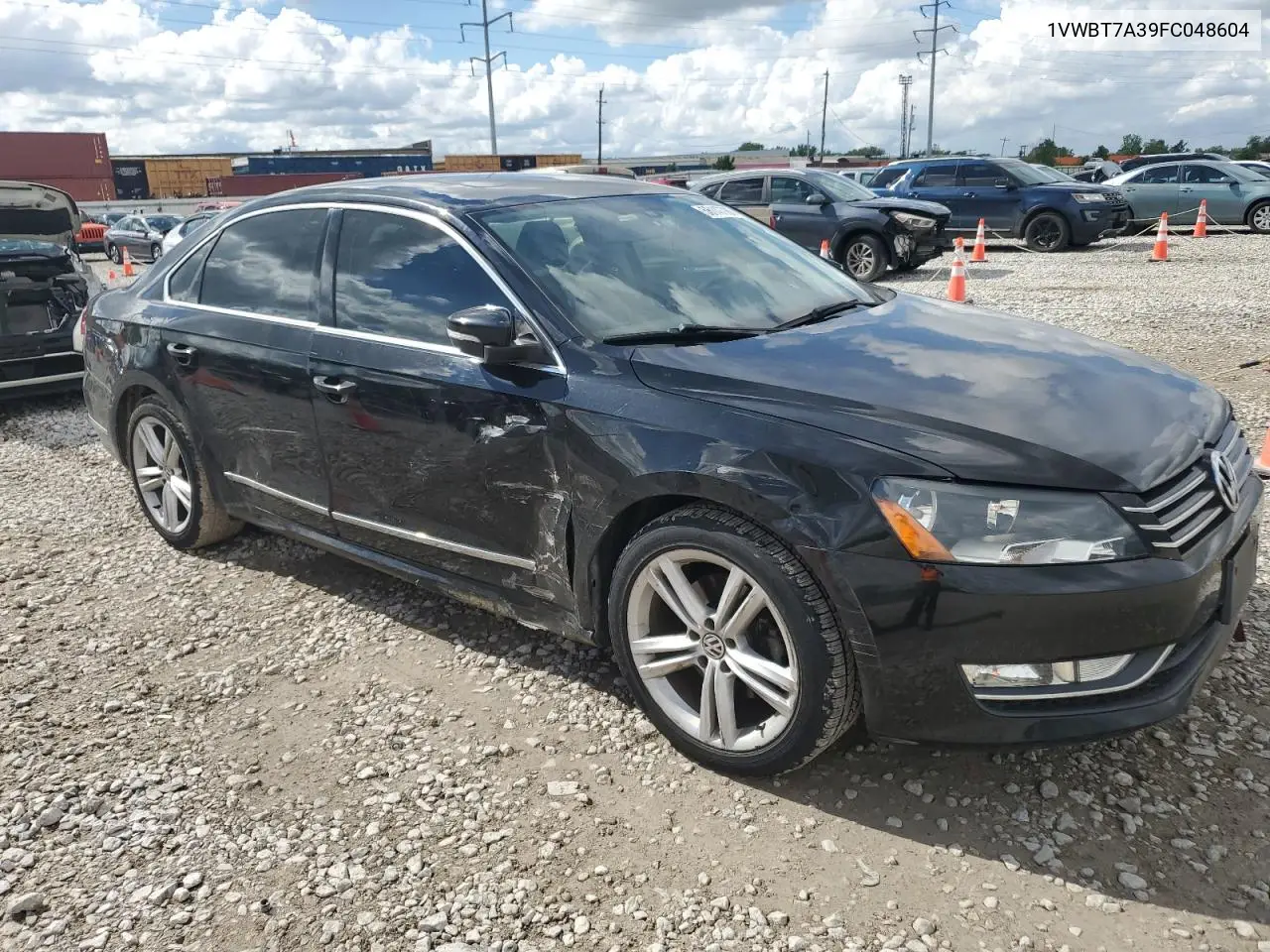 2015 Volkswagen Passat Se VIN: 1VWBT7A39FC048604 Lot: 56147785