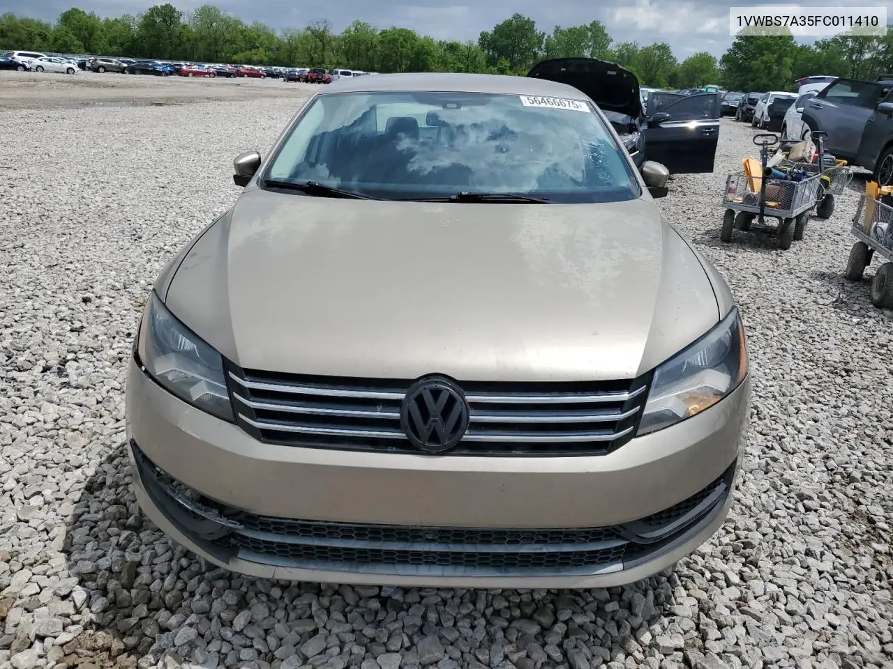 2015 Volkswagen Passat Se VIN: 1VWBS7A35FC011410 Lot: 56466675