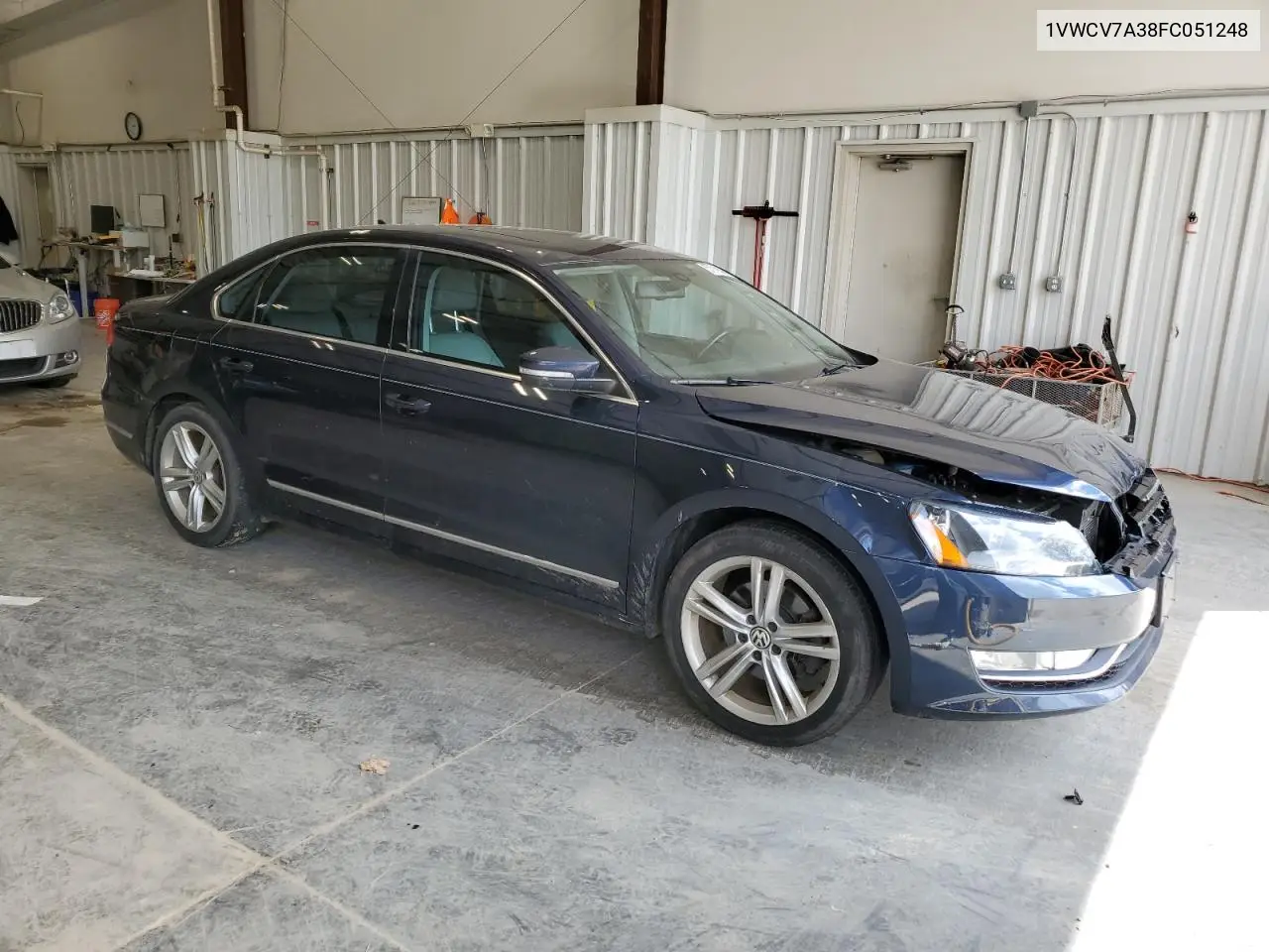 2015 Volkswagen Passat Sel VIN: 1VWCV7A38FC051248 Lot: 57019325