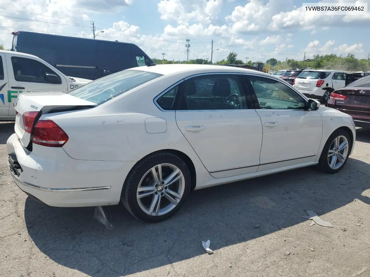 2015 Volkswagen Passat Se VIN: 1VWBS7A36FC069462 Lot: 62787865