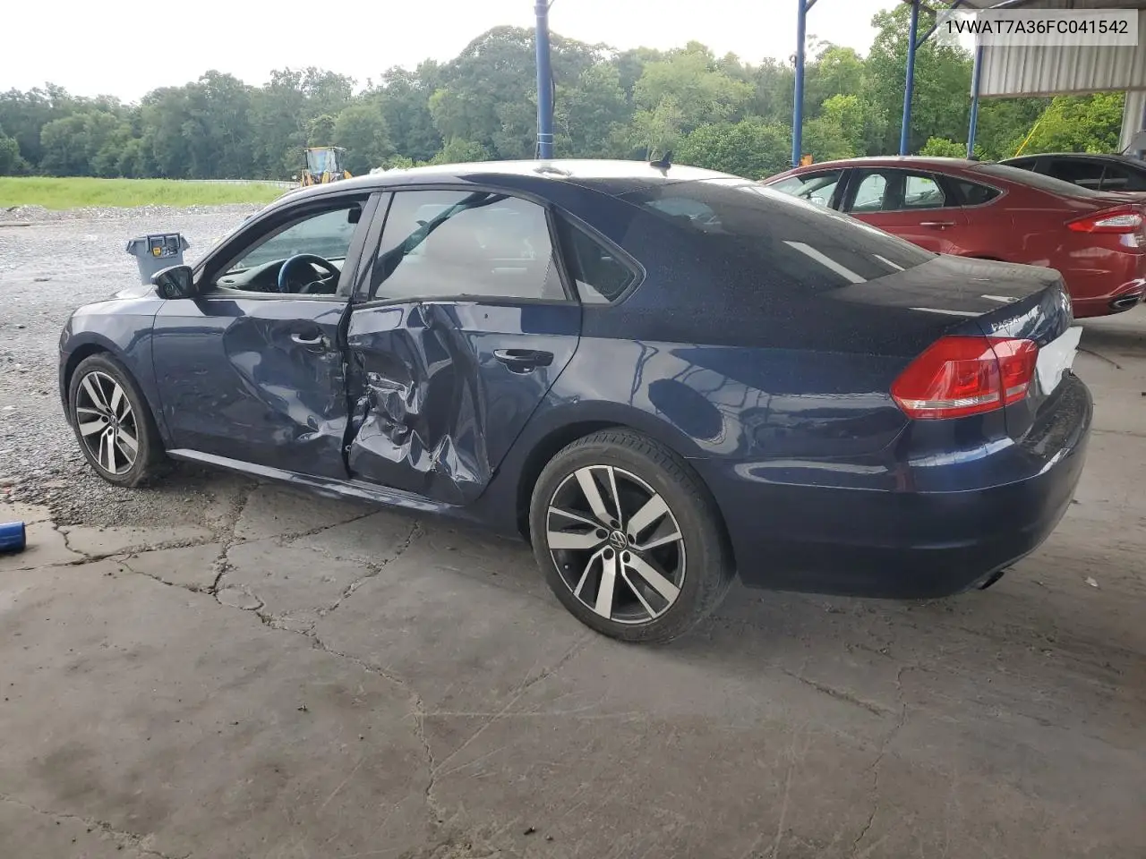 2015 Volkswagen Passat S VIN: 1VWAT7A36FC041542 Lot: 63032425