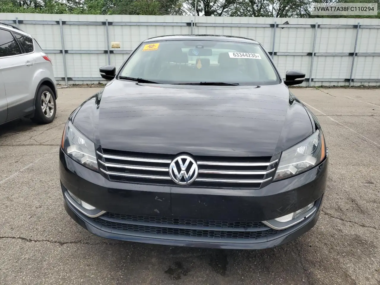 2015 Volkswagen Passat S VIN: 1VWAT7A38FC110294 Lot: 63344235