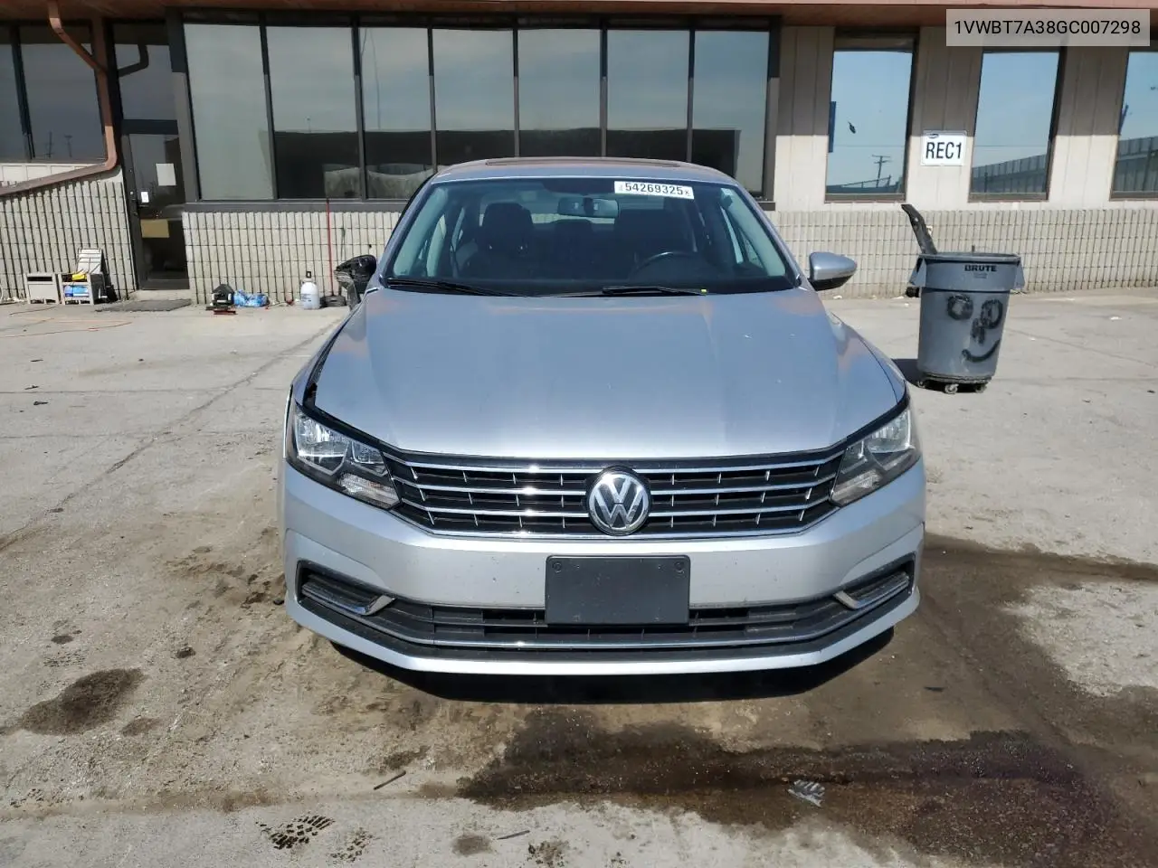 2016 Volkswagen Passat Se VIN: 1VWBT7A38GC007298 Lot: 54269325
