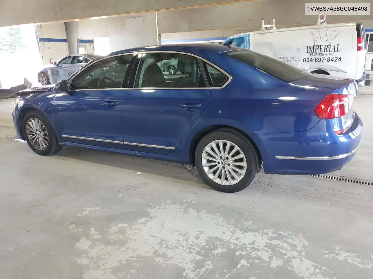 2016 Volkswagen Passat Se VIN: 1VWBS7A38GC048498 Lot: 62953655