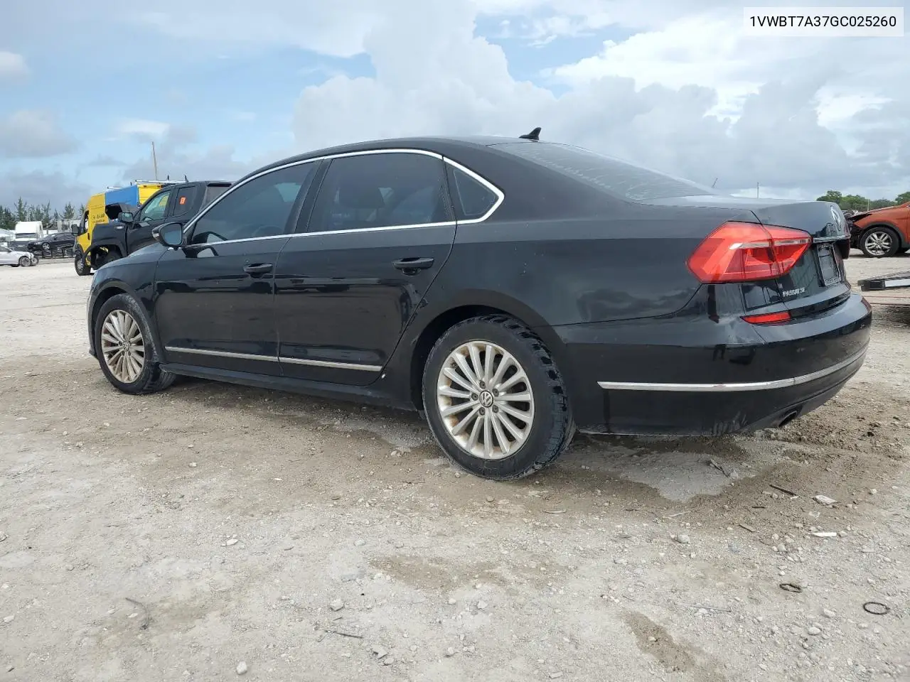 2016 Volkswagen Passat Se VIN: 1VWBT7A37GC025260 Lot: 63442775