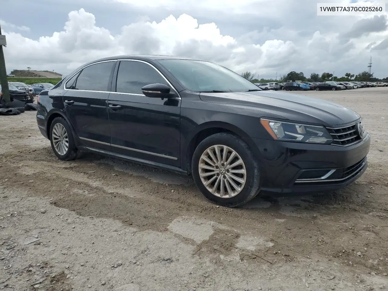 2016 Volkswagen Passat Se VIN: 1VWBT7A37GC025260 Lot: 63442775