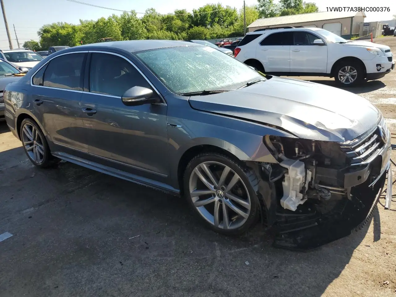 2017 Volkswagen Passat R-Line VIN: 1VWDT7A38HC000376 Lot: 56239965