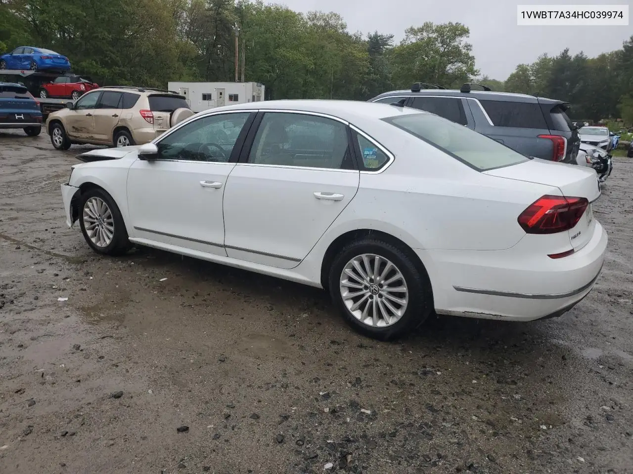 2017 Volkswagen Passat Se VIN: 1VWBT7A34HC039974 Lot: 56467785